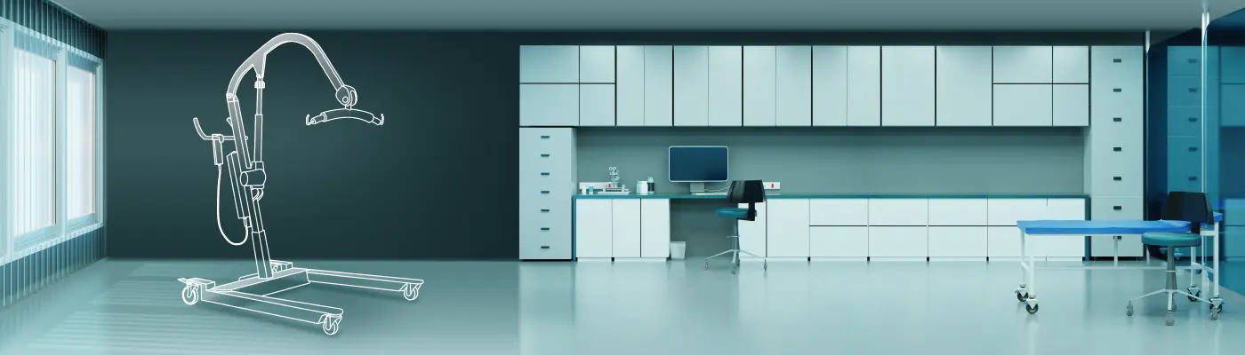 病人移位机的电动线性推杆解决方案 - 堤摩讯